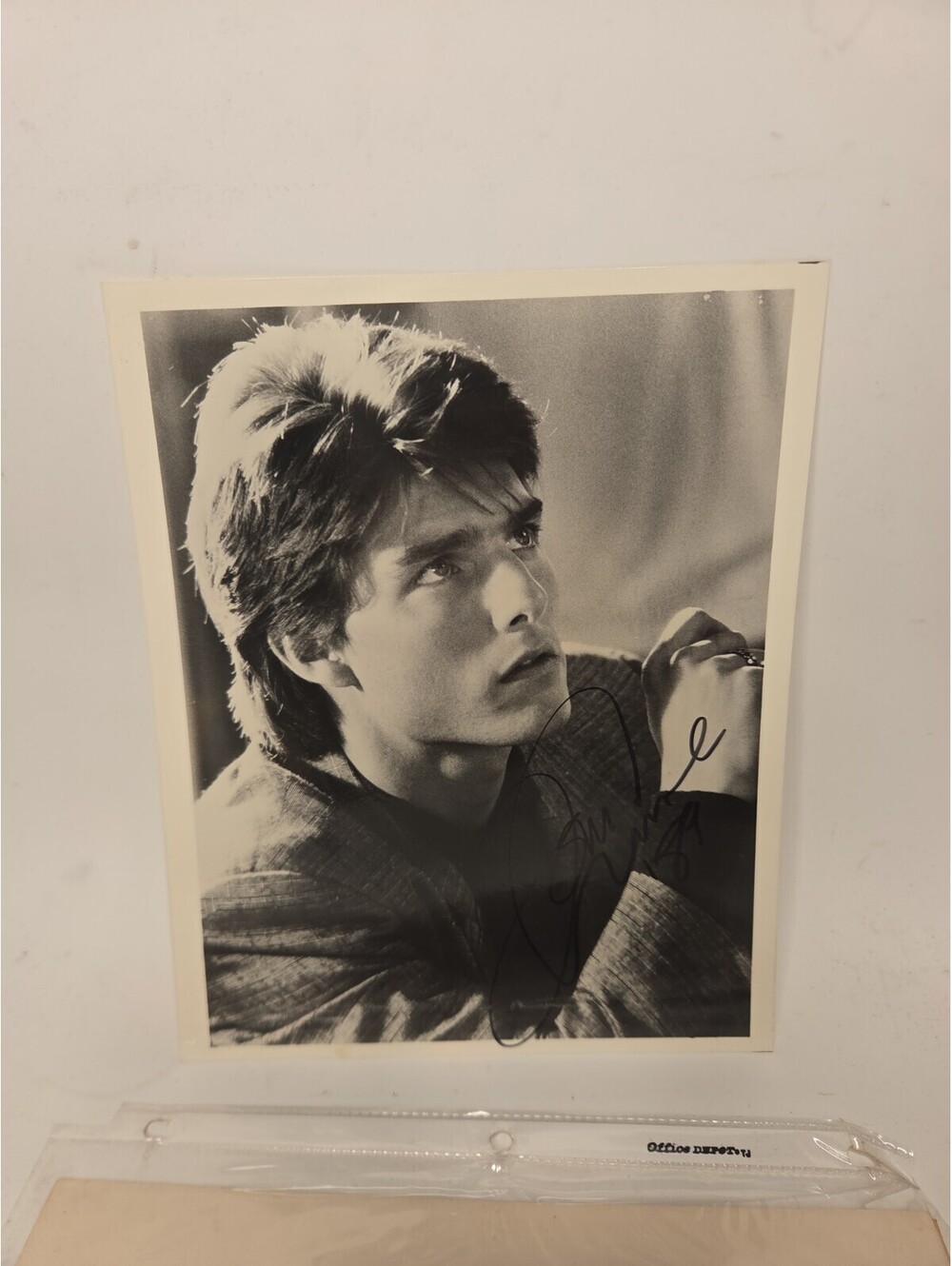 Tom Cruise Signed Vintage 1989 Born On The Fourth Of July Promo 8x10 Photo COA